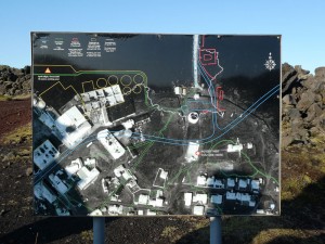 Übersicht über die Ausbreitung des Lavastroms