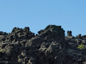 bizarre Lavaformationen