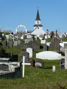 Friedhof und Kirche