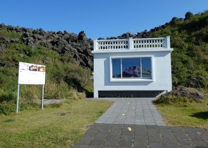 Reste eines Hauses