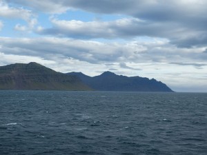 Fahrt in den Fjord
