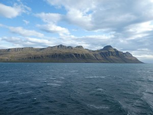 Fahrt in den Fjord