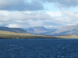 Fahrt in den Fjord