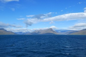 Fahrt in den Fjord