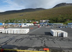 Hafen von Eskifjörður