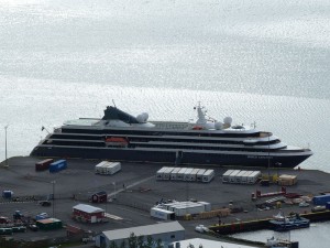 Blick auf die World Explorer