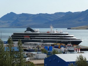 Blick auf die World Explorer