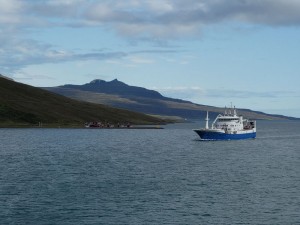Abfahrt von Eskifjörður