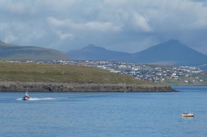 Anfahrt auf Tórshavn