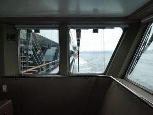 auf der Brücke