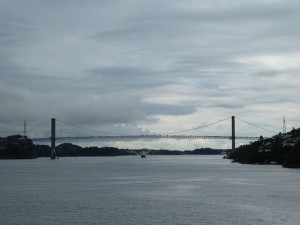 Anfahrt auf Bergen