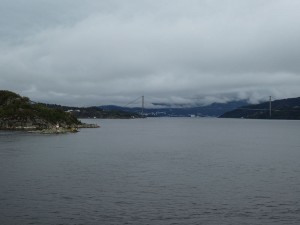 Anfahrt auf Bergen