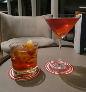 Negroni und Cosmopolitan