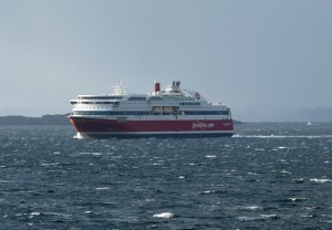 LNG Fähre von Fjordline