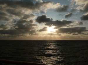 Sonnenuntergangsstimmung