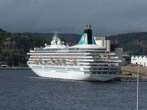 MS Artania in Kristiansand