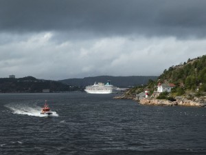 Auslaufen von Kristiansand