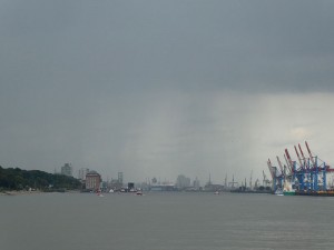 Regen in Hamburg