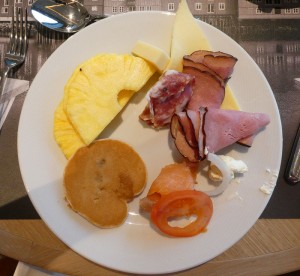 Frühstück mit Pancake