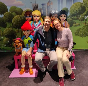 Foto mit den Legofiguren