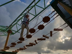 auf der Himalayan Bridge