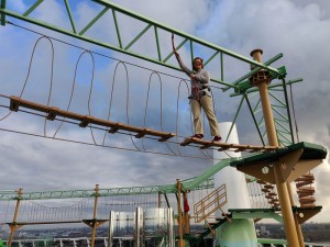 auf der Himalayan Bridge