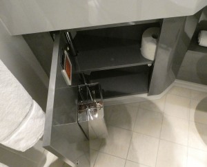 Ablage und Mülleimer
