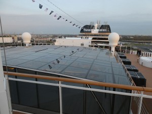 Sonnendeck beim Magrodome