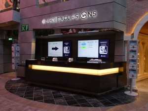 MSC Excursions in der Galleria Grandiosa