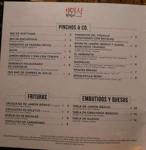 Hola! Tapasbar