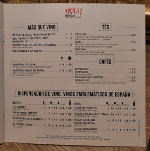 Hola! Tapasbar