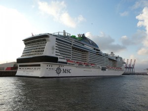 MSC Grandiosa in Hamburg