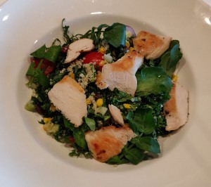 Quinoa and Kale Salad / Chicken