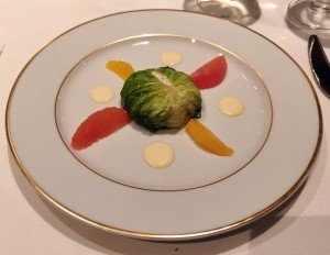 Salade de Crabe au Raifort, Sauce Aux Agrumes