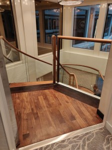 Treppe in The Haven Lounge