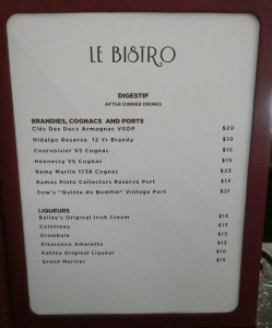 Le Bistro