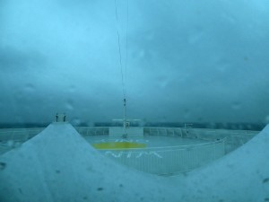 Blick auf den Bug
