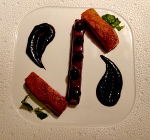 Fillet de Canard aux Navet et Cerises