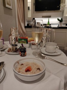 Frühstück in der Suite