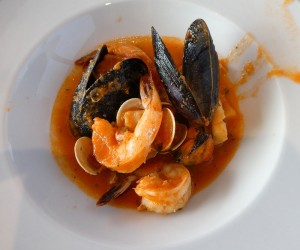 Scampi und Miesmuscheln