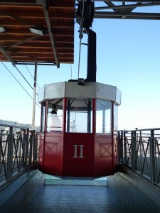 Fahrt mit der Seilbahn
