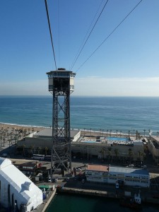Fahrt mit der Seilbahn