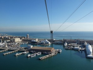 Fahrt mit der Seilbahn