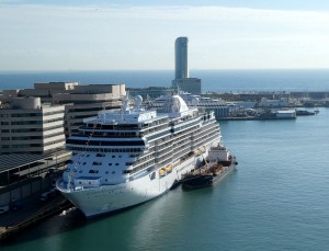 Seven Seas Splendor in Barcelona