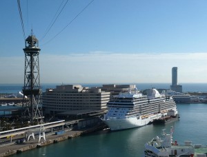 Seven Seas Splendor in Barcelona