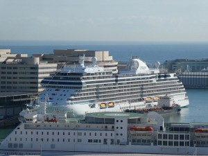 Seven Seas Splendor in Barcelona