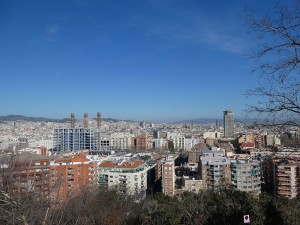 Aussicht vom Montjuic