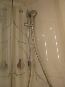 Dusche mit Handbrause
