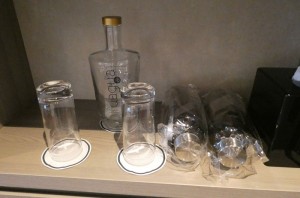 Glasflasche, Gläser, Trinkflaschen, Kosmetiktücher