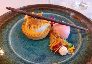 Zitronen Meregue Torte